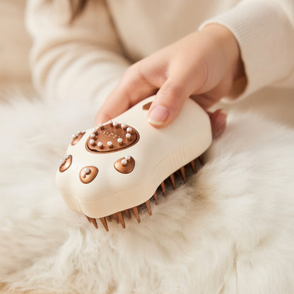 Pet Grooming Brush with Spray Bottle