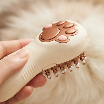 Pet Grooming Brush with Spray Bottle